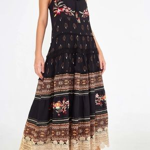 Farm Rio winter magic maxi dress. Size small NWT dress has been SOLD